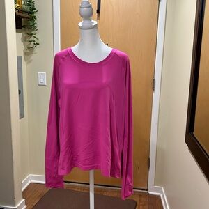 Lululemon Magenta Swiftly Tech Long Sleeve Shirt 2.0 Race Length Never Worn